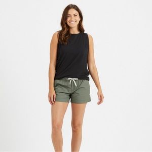 Vuori Women’s Ripstop Short, Small, Army, NWT